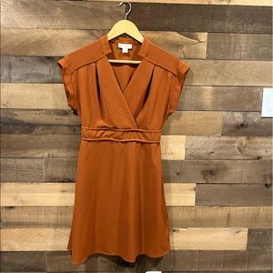 Monteau rust colored dress